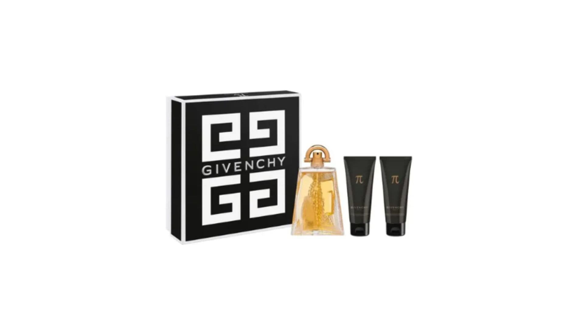 Givenchy Pi Set para hombres - 3.3 Eau De Toilette Spray Plus 0.42 Eau De Toilette Spray Plus 2.5 Bálsamo para después del afeitado