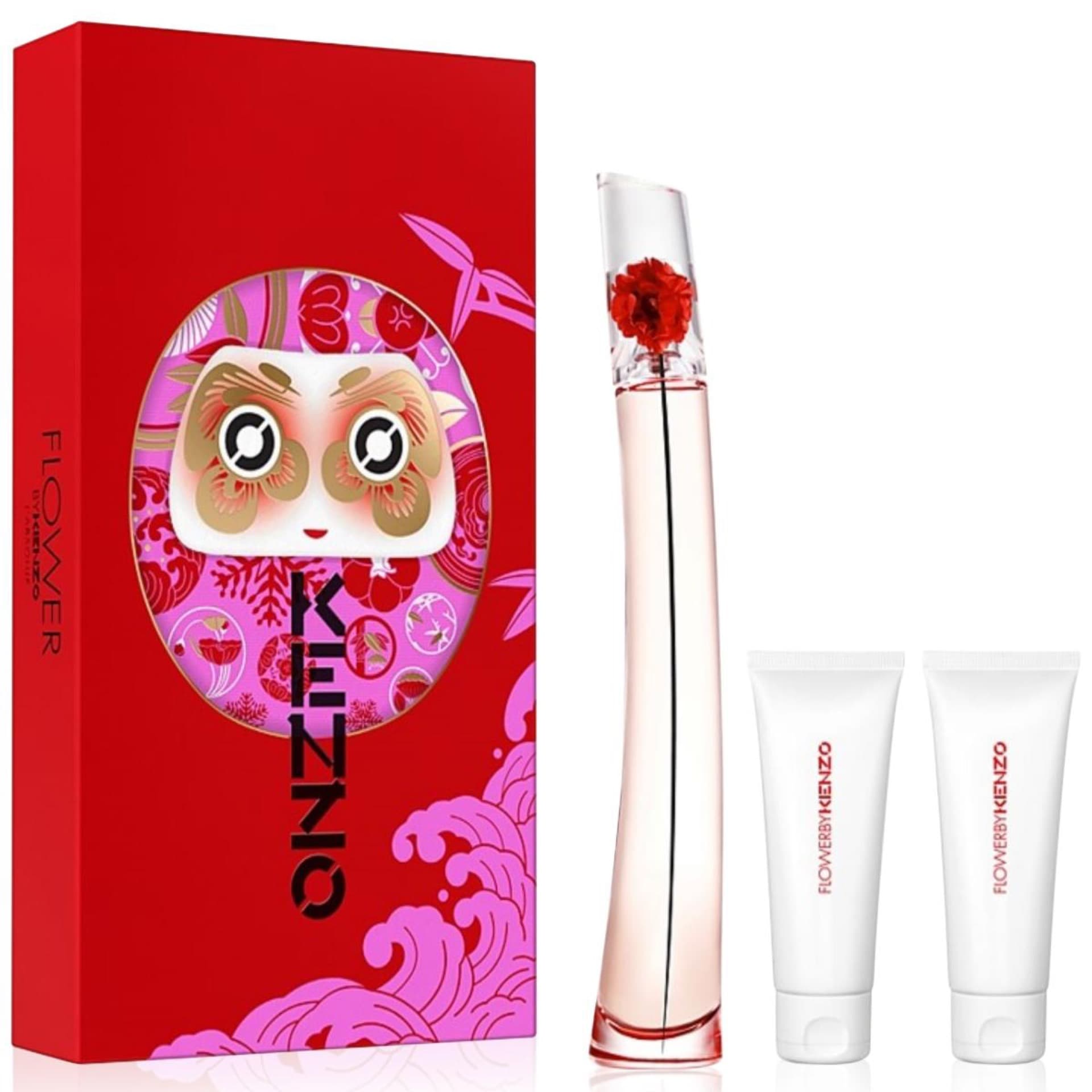 Kenzo 3 piezas. Set de regalo Flower By Kenzo L'Absolue Eau de Parfum