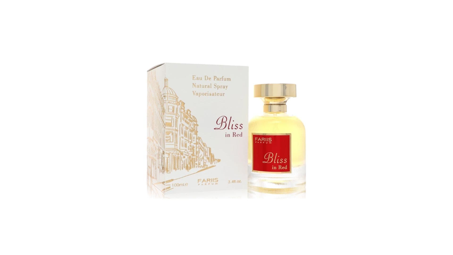 Bliss In Red Eau De Spray de 3.4 oz, unisex