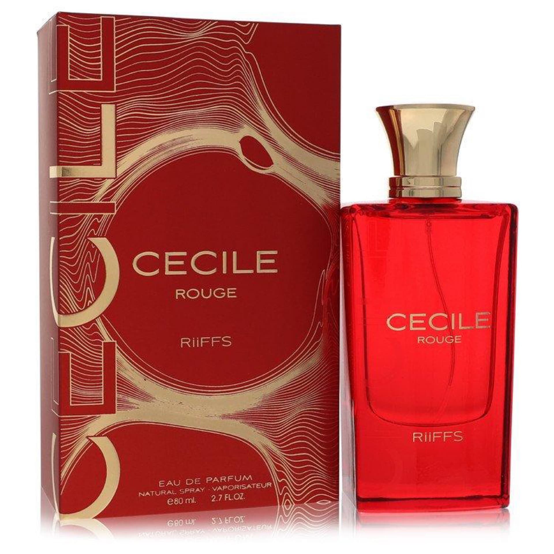 Perfume Riiffs Cecile Rouge de Riiffs, 80 ml EDP en spray para mujer