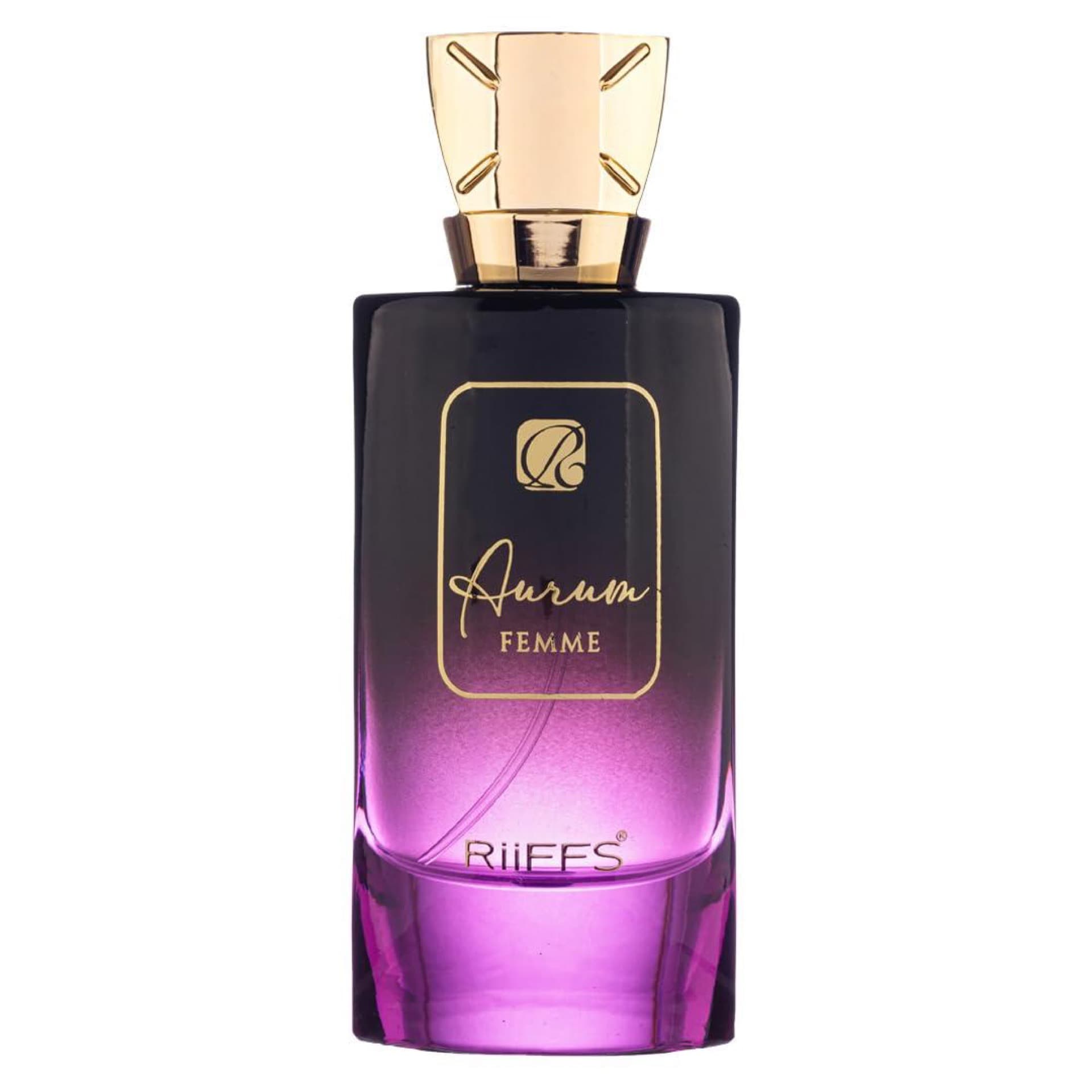 Aurum Femme Eau de Parfum para mujer 100ml Negro Púrpura
