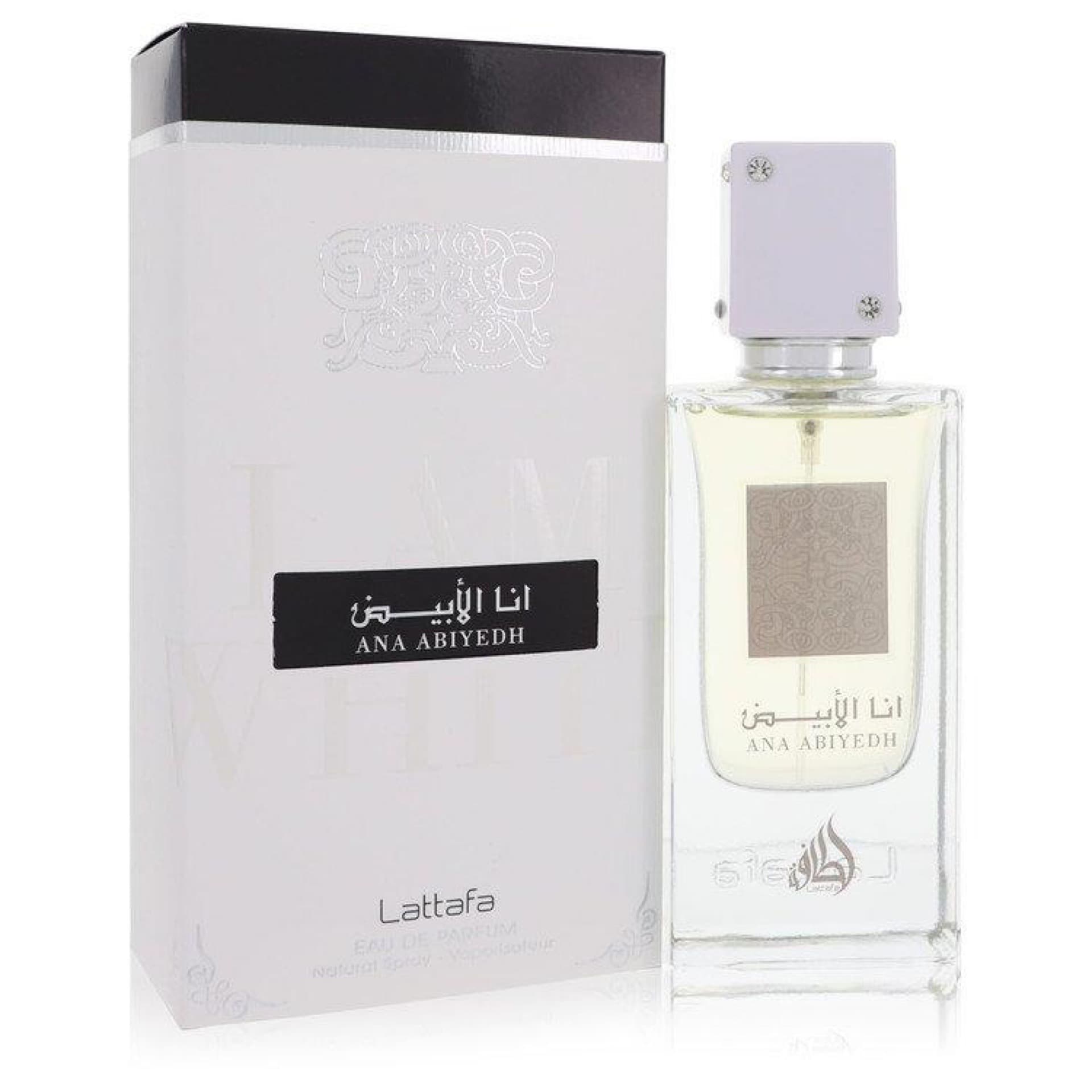 Ana Abiyedh I Am White de Lattafa Eau De Parfum Spray (Unisex) 60ml