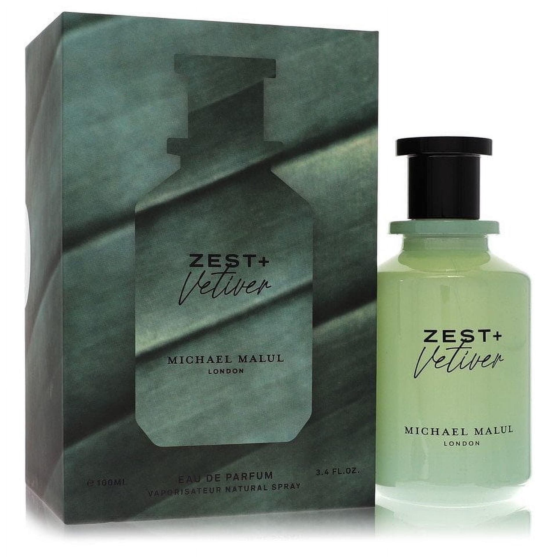 Michael Malul Zest + Vetiver de Michael Malul Eau De Parfum Spray 3.4 oz para hombres