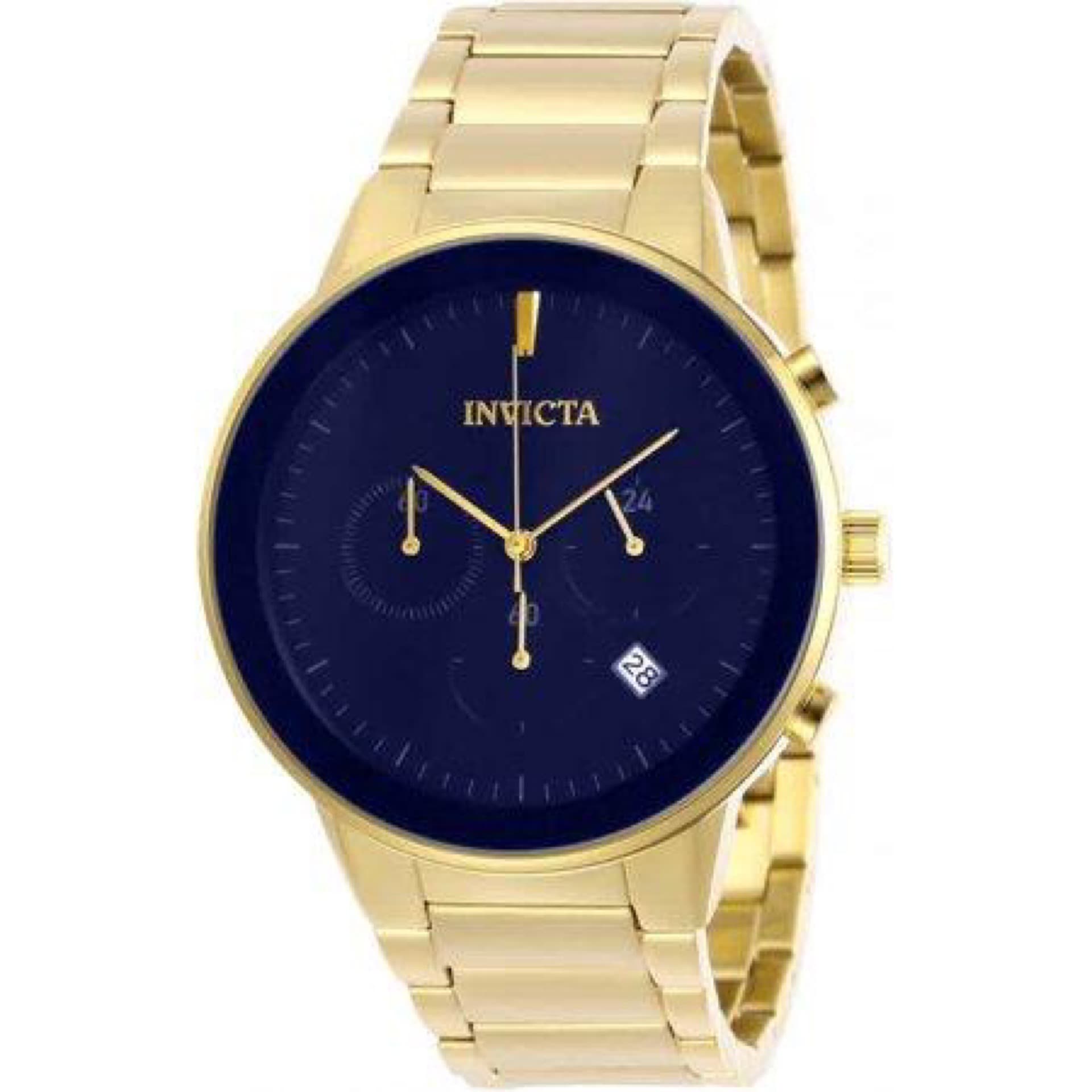 29482 Reloj Invicta Specialty Chronograph Quartz con esfera azul para hombre