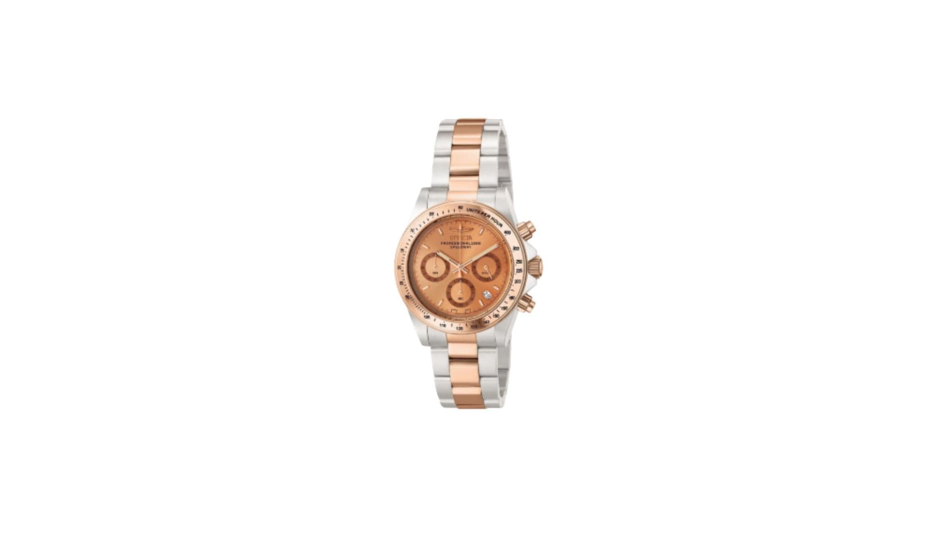 6933 Reloj Invicta Speedway Cronógrafo con Esfera Rosa Rayos de Sol para Hombre 6933