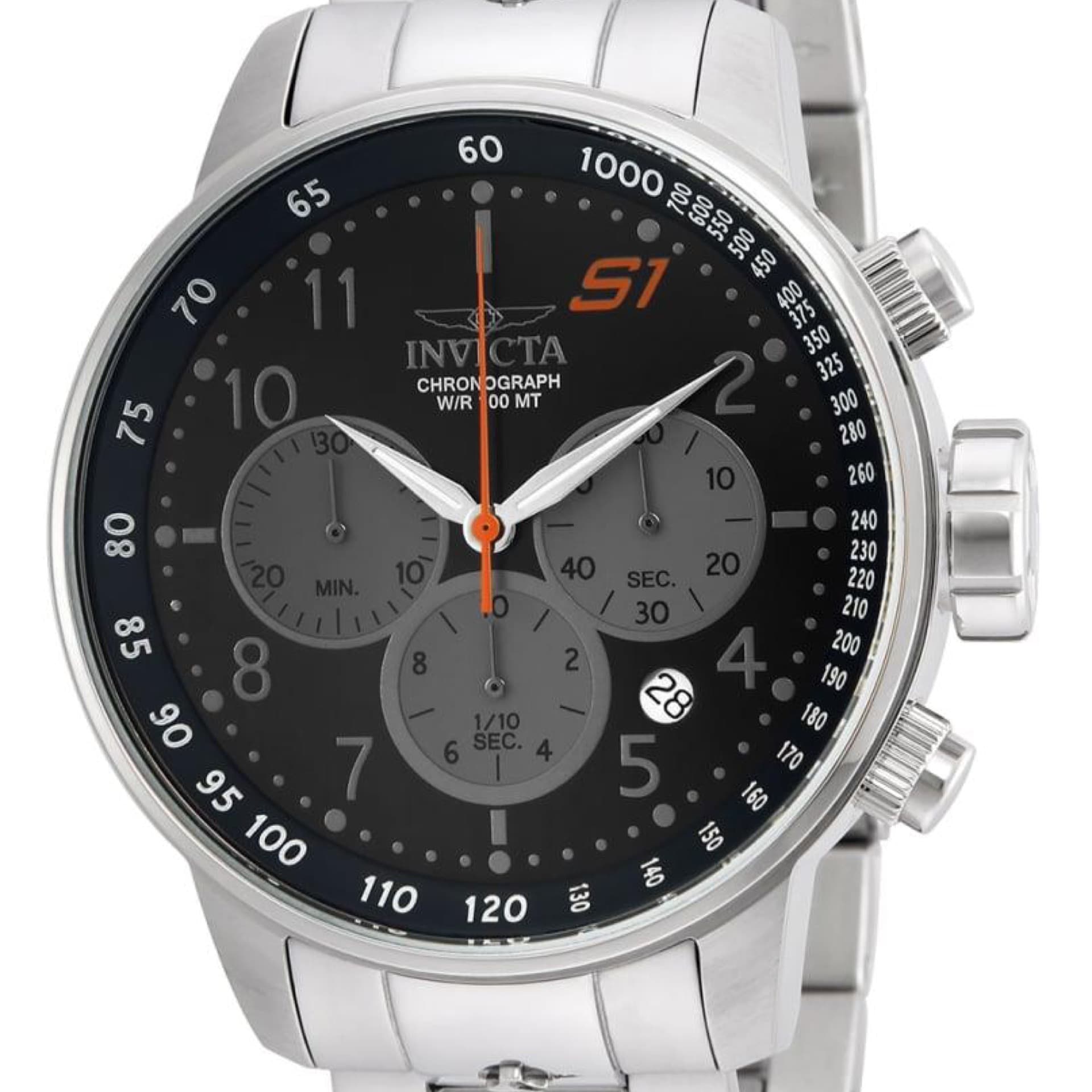 23084 Reloj cronógrafo Invicta S1 Rally de acero inoxidable