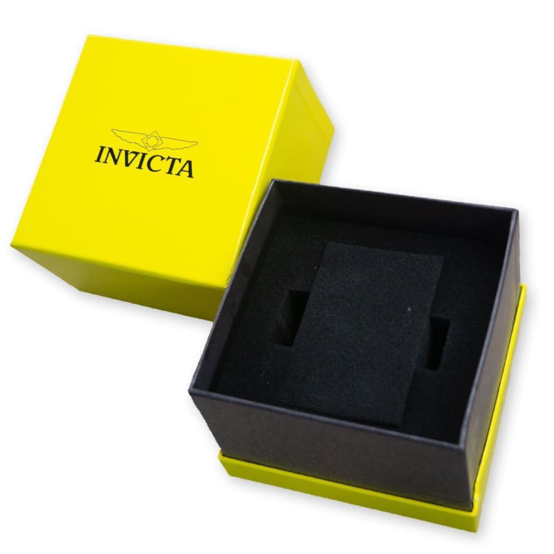 Invicta S1 Rally para hombre, 42 mm, acero inoxidable + aluminio, negro + blanco, esfera negra, MG10, automático